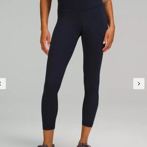 Lululemon Wunder Train High-Rise 25” inseam - True Navy - Size 6